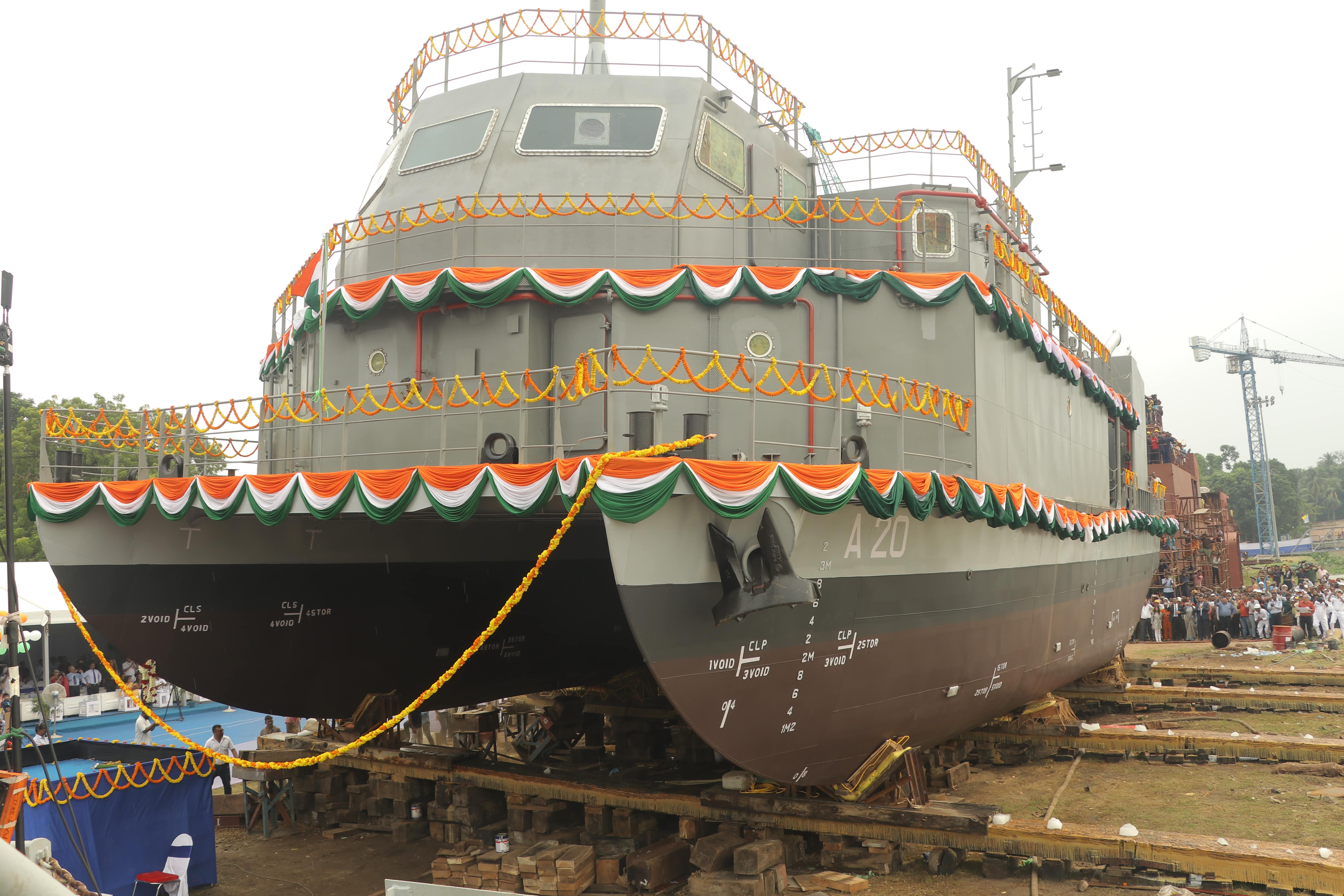 First Vessel of Diving Support Craft Project Launched